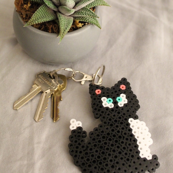 Perler Bead Cat Etsy