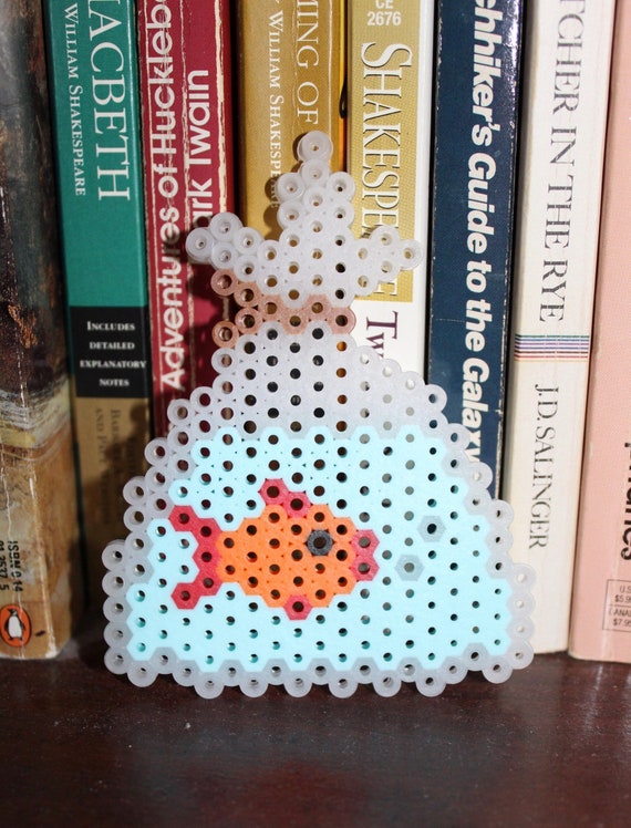Perler Bead Goldfish in a Bag Etsy