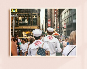 On the Town boys in Times Square New York