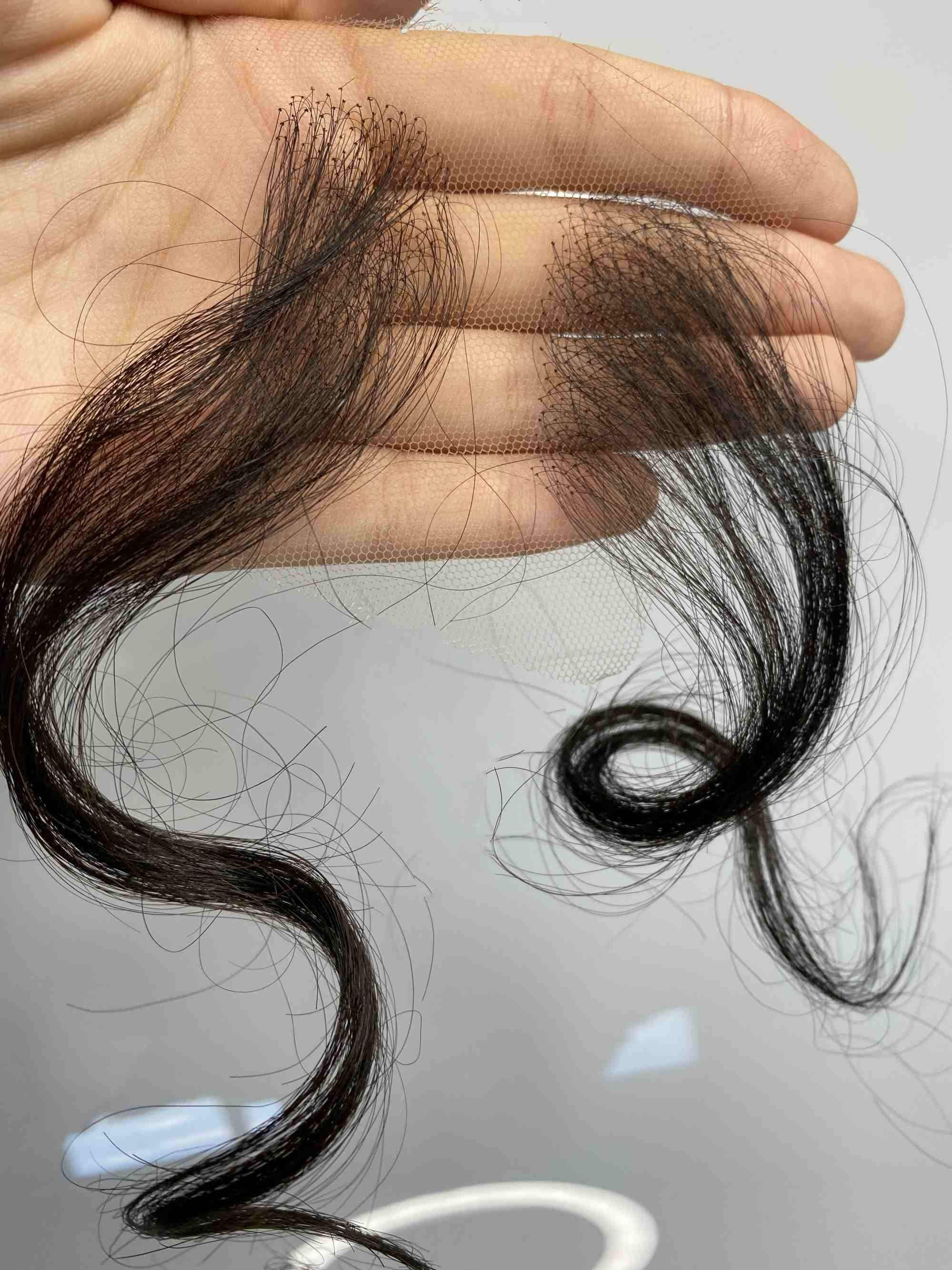 Lace Baby Human Hair Stripes Natural Baby Hair Edges for Black Women  Reusable US