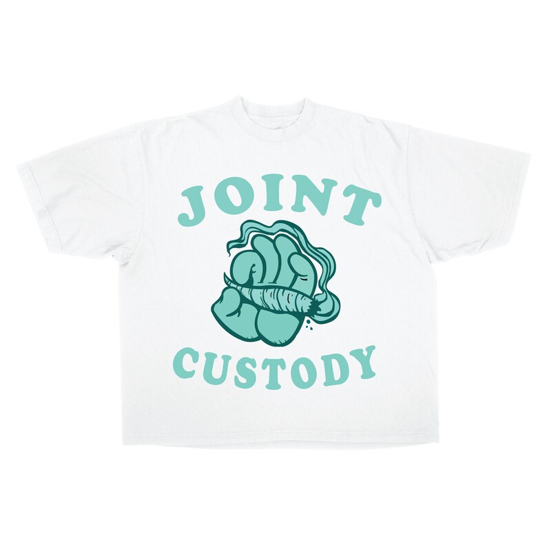 Cannabis Shirt 420 Tshirt Joint Custody Marijuana Tee Vintage Washed ...