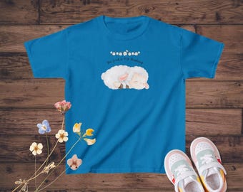 The Lord is My Shepherd Kid T-shirt - Catholic Kids - Birthday - First Communion - Christian Kids - Bible -