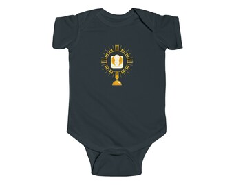 Blessed Sacrament Catholic Baby Onesie - Baby Jesus - Baptism