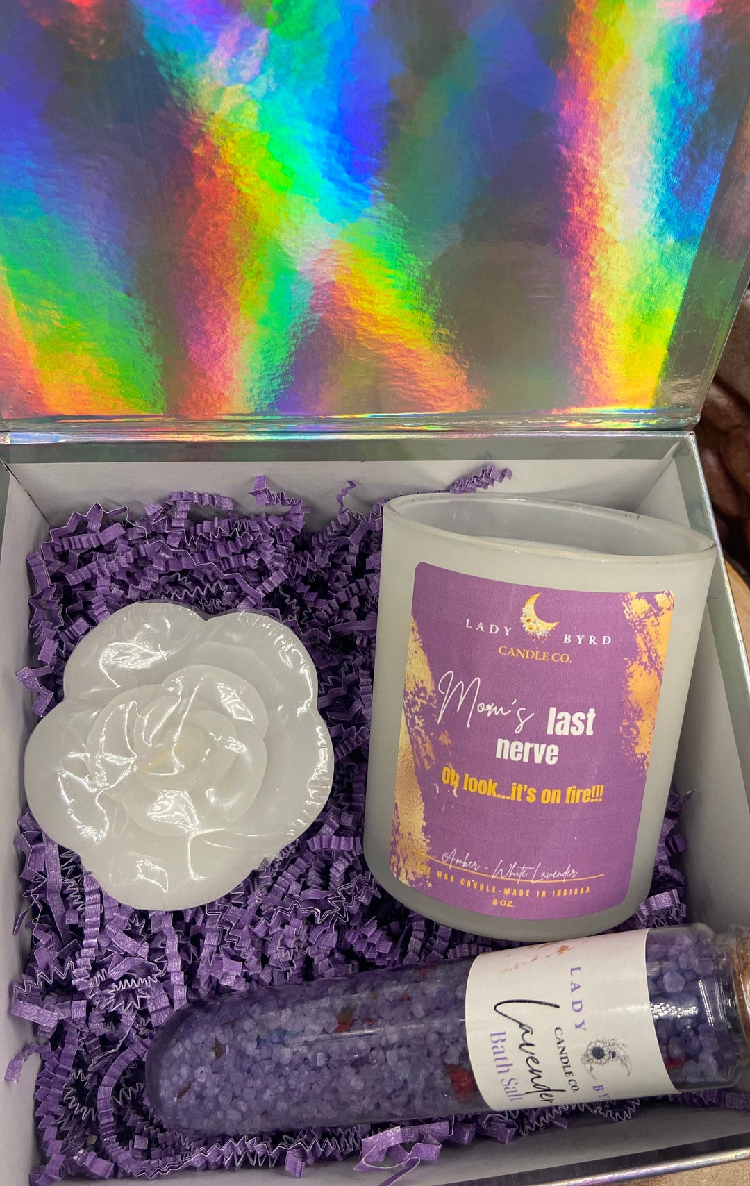 Mom Gift Box, Candle Spa, Mother's Day Candle, Mom's Last Nerve