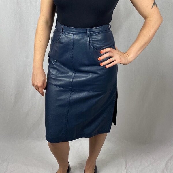 Leather Pencil Skirt (Just for you!) Etsy
