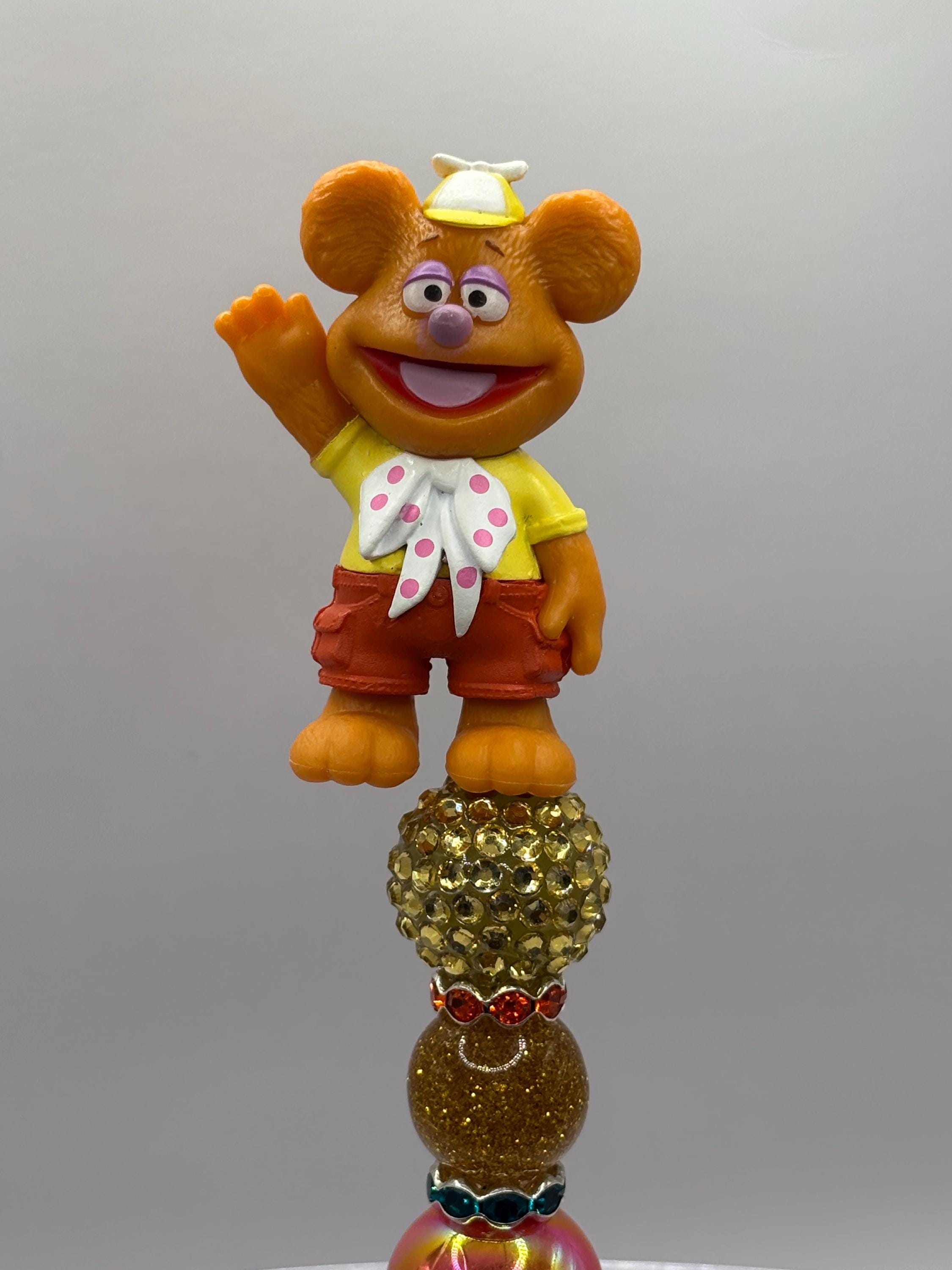 Muppet Babies Bling Pen – Handmade Rhinestone Bead, Extra Ink - Etsy