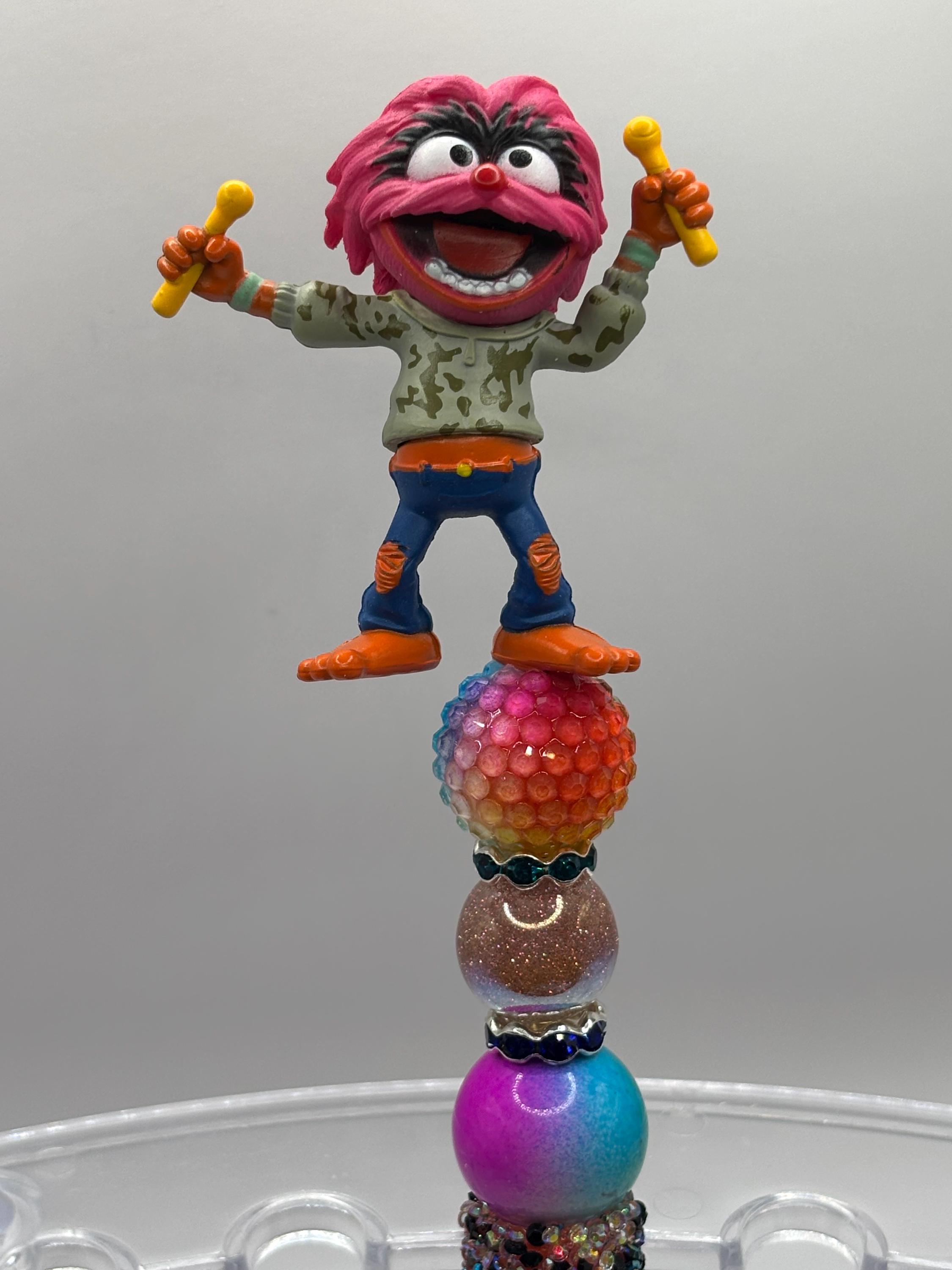 Muppet Babies Bling Pen – Handmade Rhinestone Bead, Extra Ink - Etsy