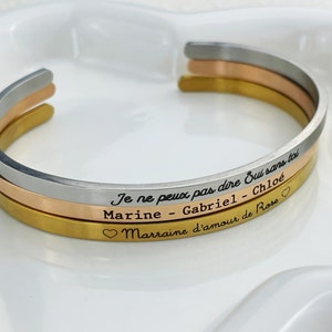 Custom Bracelet Engraved Cuff Bracelets for Women Personalized Name Bracelet Stacking Coordinates Bracelet Bridesmaid Gifts Graduation