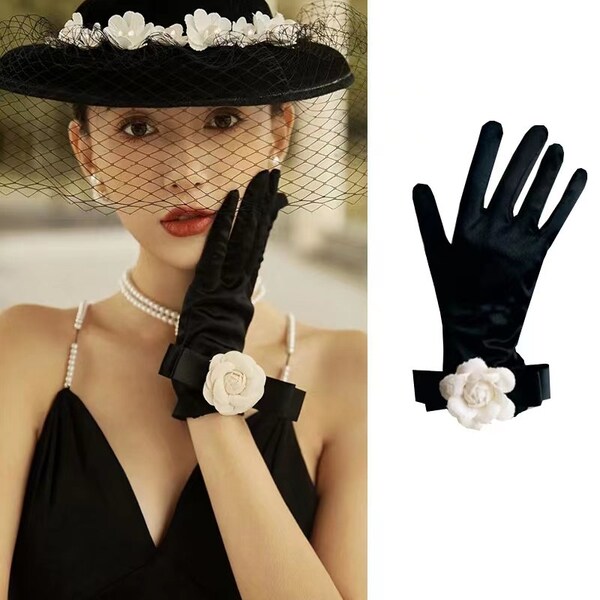 Black Dress Gloves Etsy Black Dress Gloves Etsy