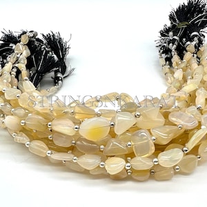 NATURAL Wax Opal Beads Ethiopian Opal Loose Gemstone Smooth Nugget Beads, Size 4x6mm To 9x12mm, 8&quot; Half Strand
