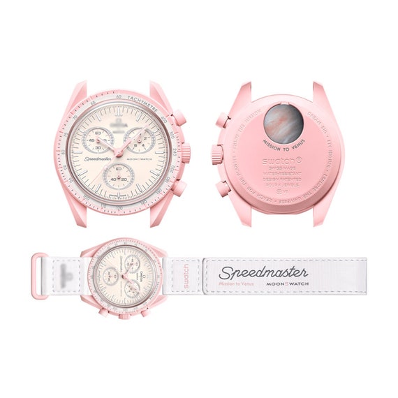 Swatch X Omega Bioceramic Moonswatch Mission to Venus - Etsy