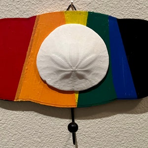 Sand Dollar Art with Hook