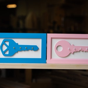 Custom Wood Key Holders