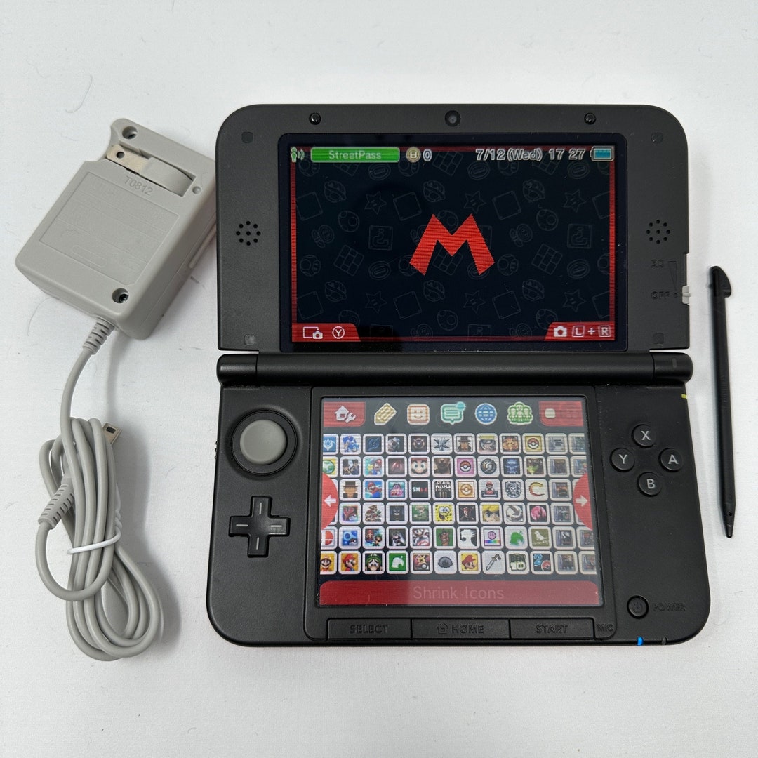 3DS Xl Modded Mario LIMITED Edition Nintendo 3DS Hacked With Etsy