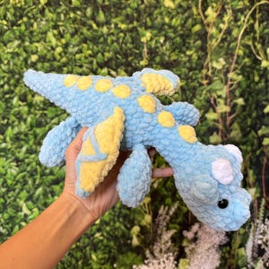 Crochet Dragon Plushie Animal Plushie Handmade Amigurumi Cute Stuffed Animal Gift for Her Gift for Him Plush Toy Christmas Gift Birthday