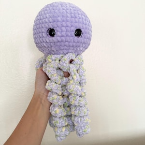 Crochet Octopus Plushie Handmade Octopus Sea Animal Plushie Amigurumi Cute Stuffed Toy Animal Christmas Gift Birthday Gift Gift for Her