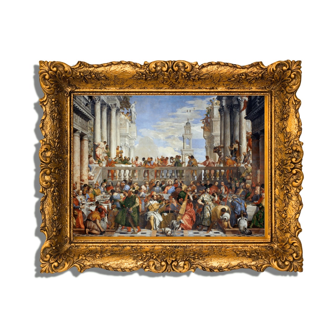 The Wedding at Cana Paolo Veronese/ Historical Biblical Art/christian