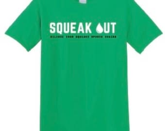 Squeak Out Logo T-Shirt, Unisex Sports Fan Apparel
