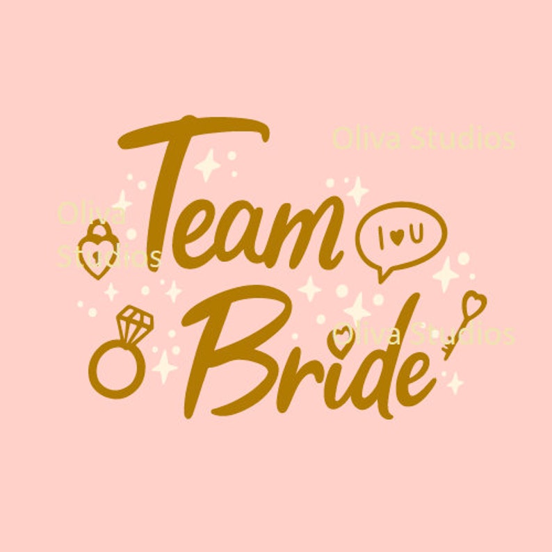 Team Bride PNG - Etsy