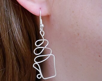 Coffee Mug Earrings