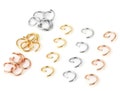 100/200Pcs 3/4/5/6/8/10mm Stainless Steel Jump Rings, DIY Jewelry Findings Open Jump Rings for jewelry making, Gold Jump Rings product logo