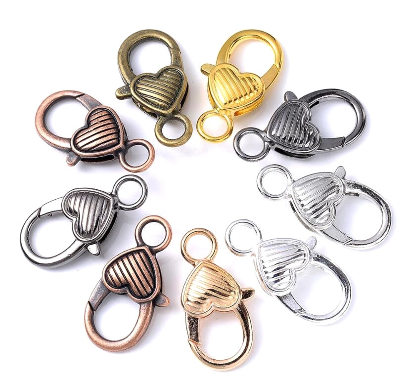 17mm Gold Stainless Lobster Clasps, Gold Plated Stainless Steel Jewelry  Making Supplies, Lot Size 5 to 20, 1337 G 
