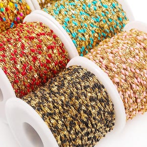 Cadena de acero inoxidable con forma de labio, cadena de cuentas esmaltadas, cadenas planas, cadena de acero para collares, suministros de accesorios para joyería de 2 mm