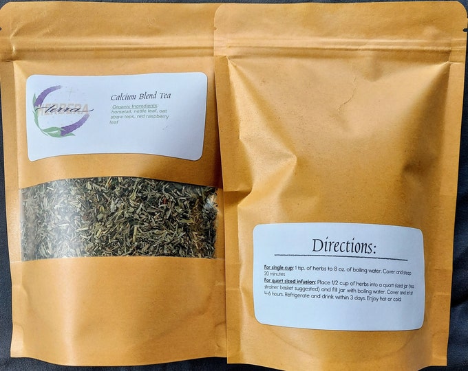 Calcium Tea Blend- Loose Leaf Organic