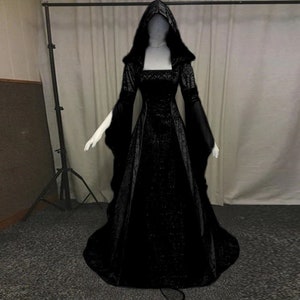 Medieval Renaissance Vintage Dress Halloween Witch Goth - Etsy