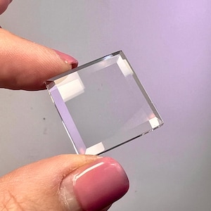 Acrylic Square Display | 1x1 inches | With Crystal Purchase ONLY