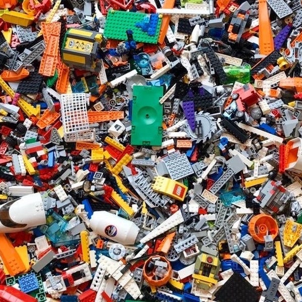 10 Lbs Bulk - CLEAN & 100% GENUINE Bulk LEGO® By the Pound