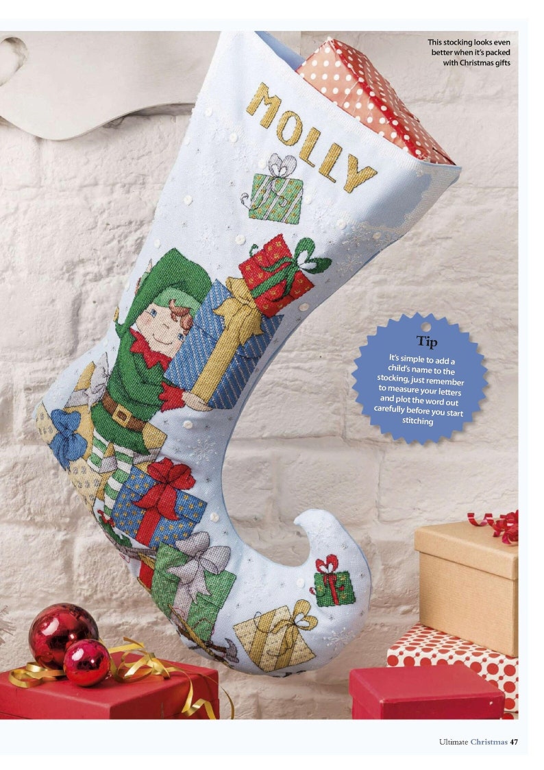 Ultimate Cross Stitch Magazine Christmas İssue 23 2019pdf Etsy