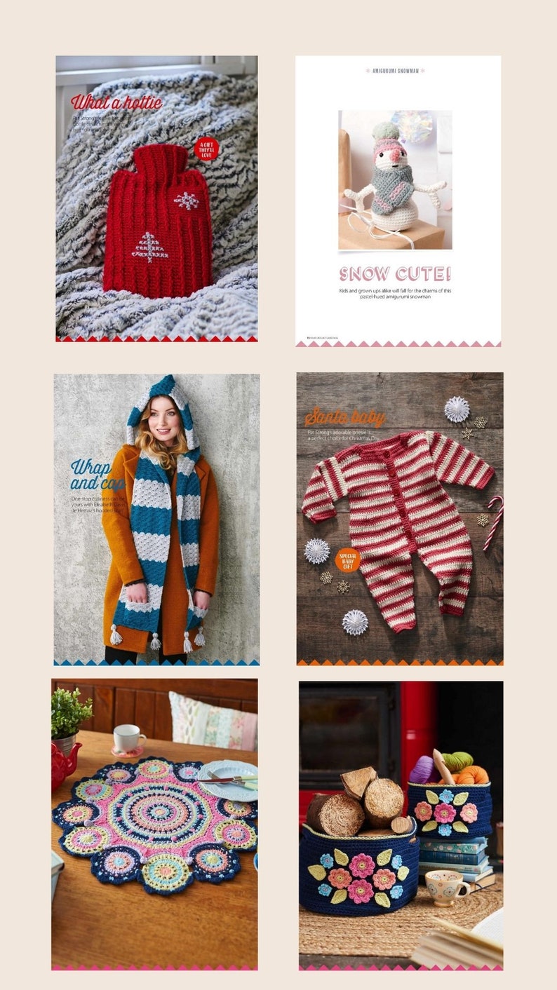 Your Crochet Christmas Magazine 2021pdf Digital Magazines Etsy