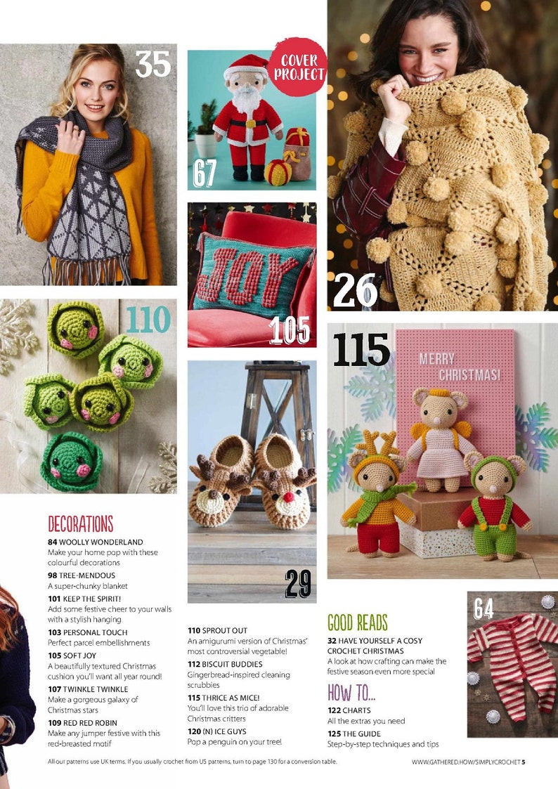 Your Crochet Christmas Magazine 2021pdf Digital Magazines Etsy