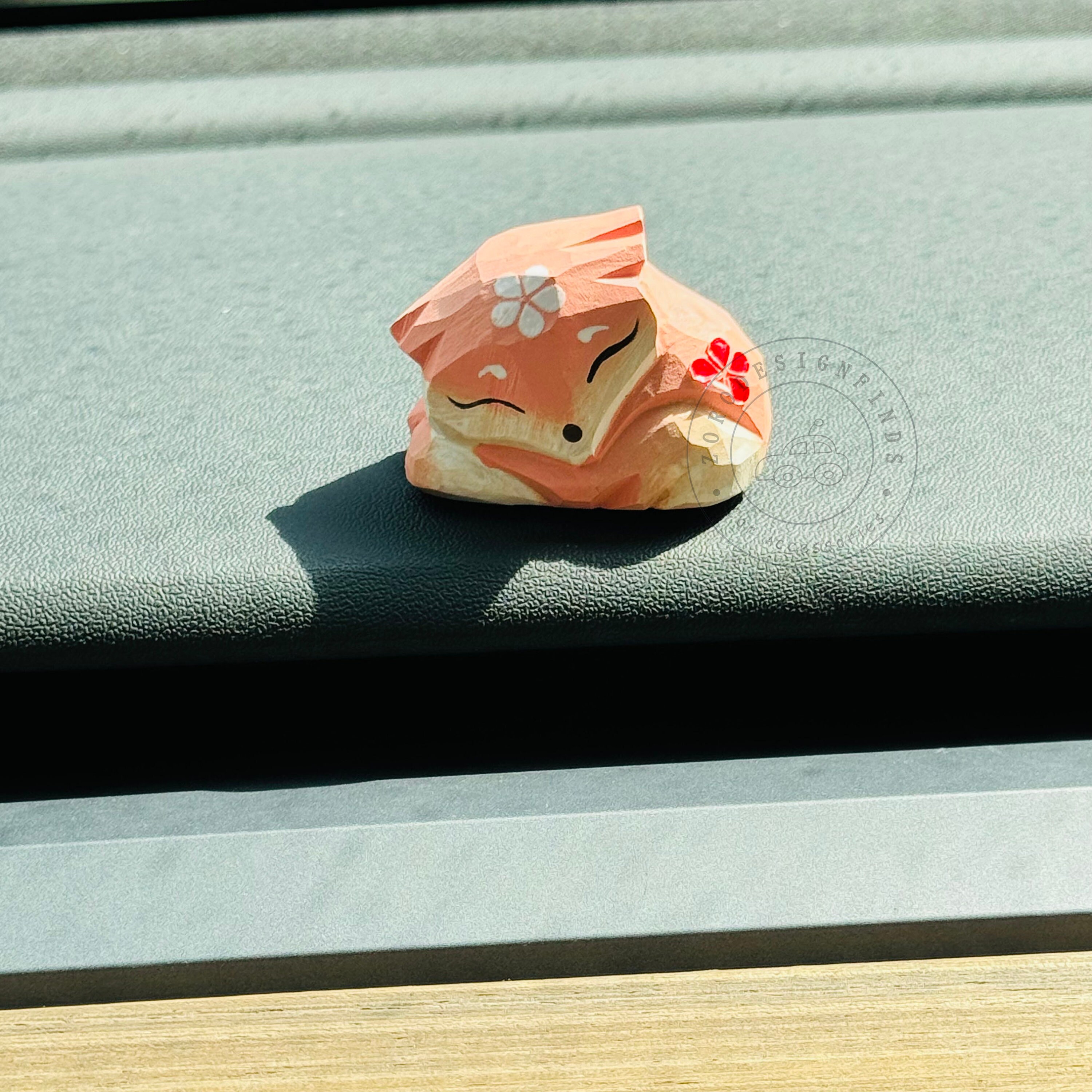 Cute Rearview Mirror Car Decor Knitted Possum Auto Charm Ornaments Handmade Key Chain Pendant Car Interior Accessories - 34 - View #12