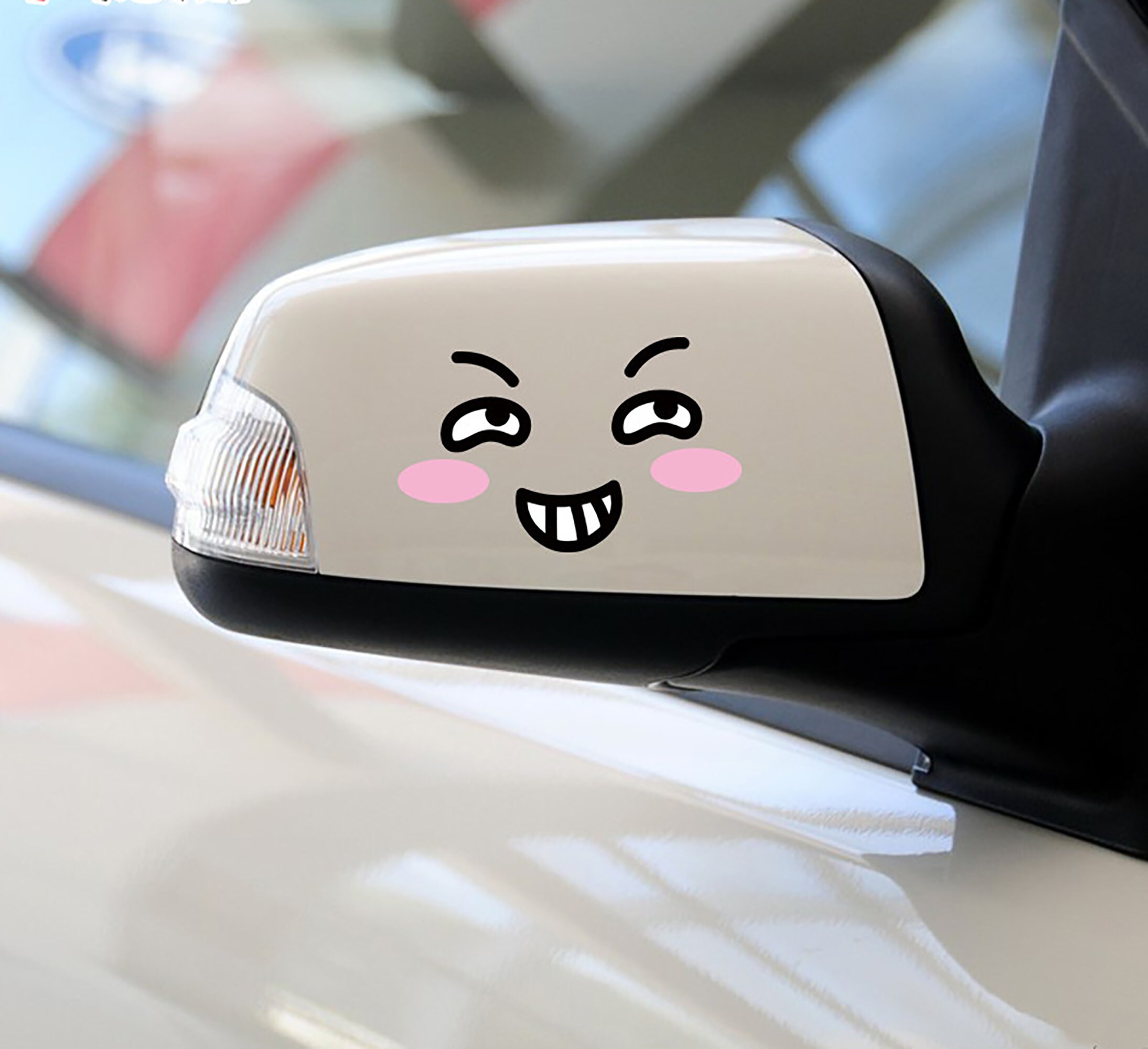 Smiley Face Emoji Flower Car Seat Covers Hippie Car Decor, Love Peace