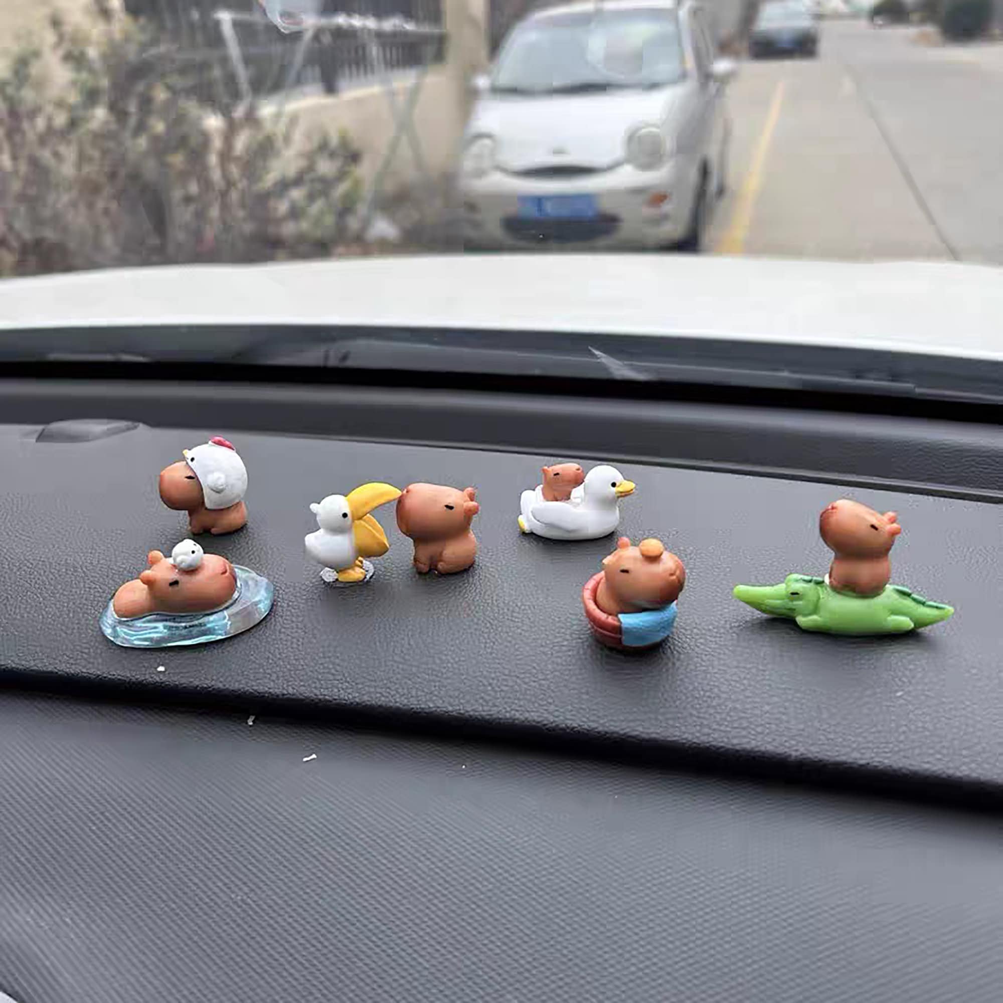 Tongina Feng Shui Figurine Animal Sculpture Collection Tabletop Ornament Car Dashboard Decoration For Bedroom Living Room Office B