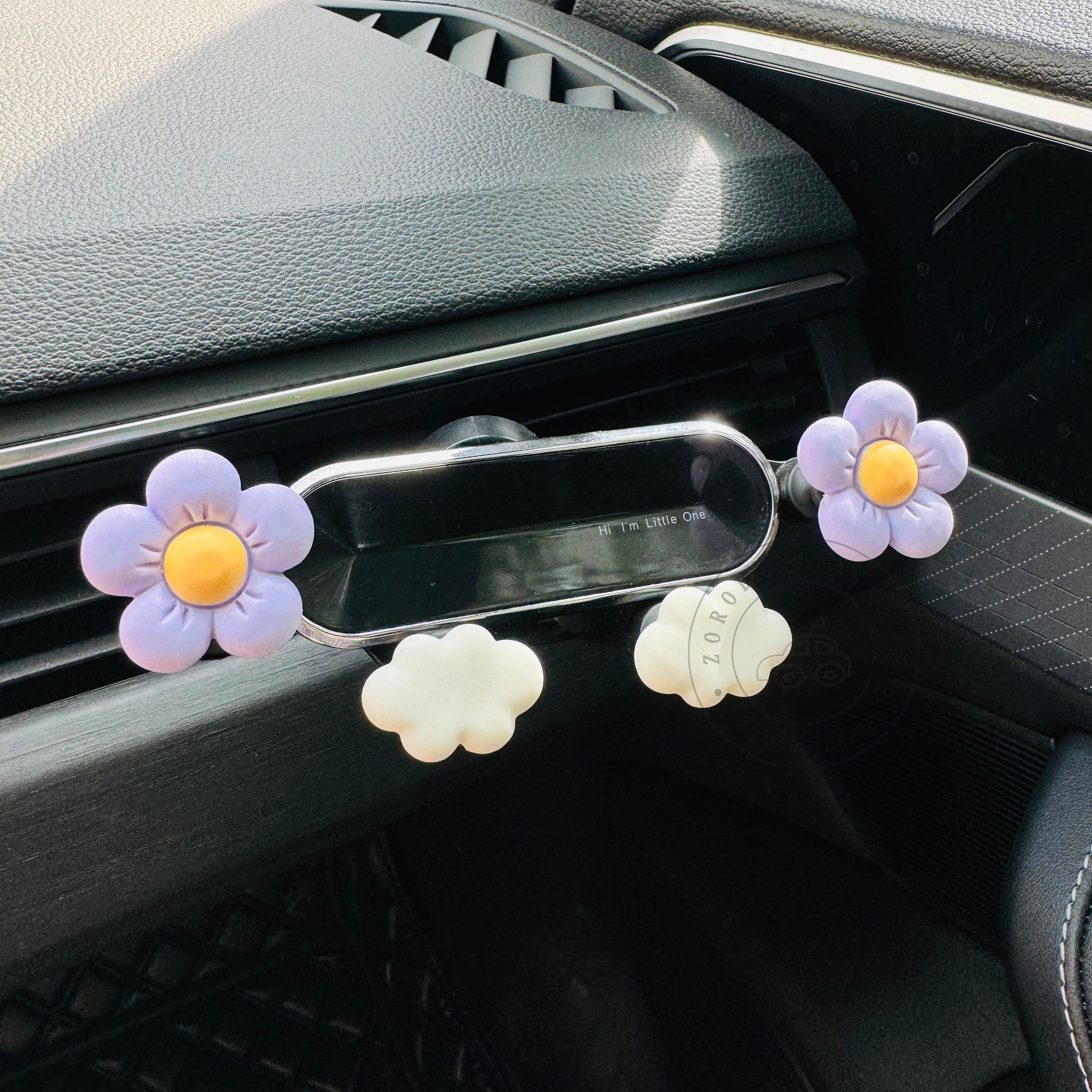 Niedliche Blumen-Auto-Telefonhalterung, Handyhalterung, Auto-Telefonhalterung, Auto-Telefonständer, Niedliche Auto-Telefonhalterung, Frauen-Auto-Innendekoration