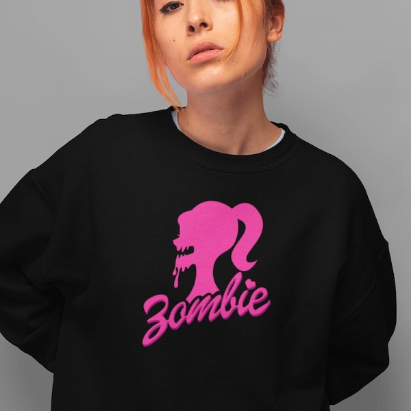 Sweat barbie halloween | Sweat capuche halloween femme | Sweat fantome femme | Sweat adulte | Sweat halloween