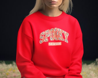 Sweat capuche SPOOKY | Sweat capuche halloween femme | Sweat fantome femme | Sweat adulte | Sweat halloween