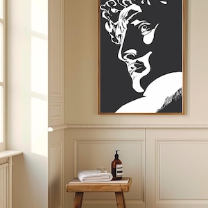 Michelangelo&#39;s David Canvas Print Ready to Hang
