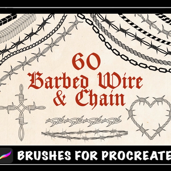 Barbed Wire Tattoo Stencil - Etsy