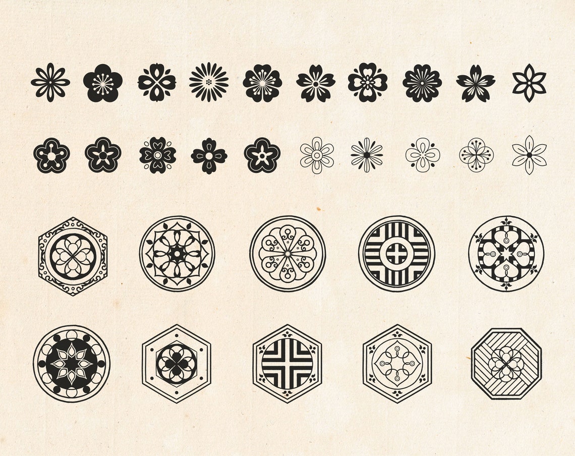 110 Procreate Japanese Tattoo Brushes Procreate Brush Japan Etsy