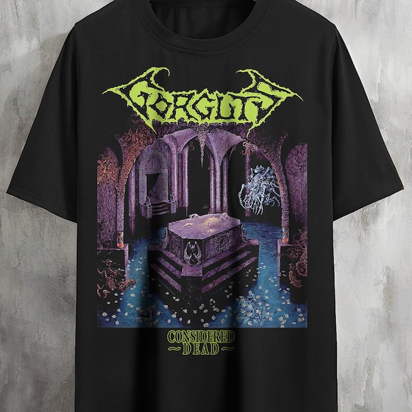 Gorguts T Shirt, Considered Dead, Metal Band shirt, Unisex Shirt GG45