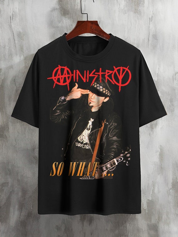 Ministry T Shirt Al Jourgensen Shirt Industrial Band 90 s Band