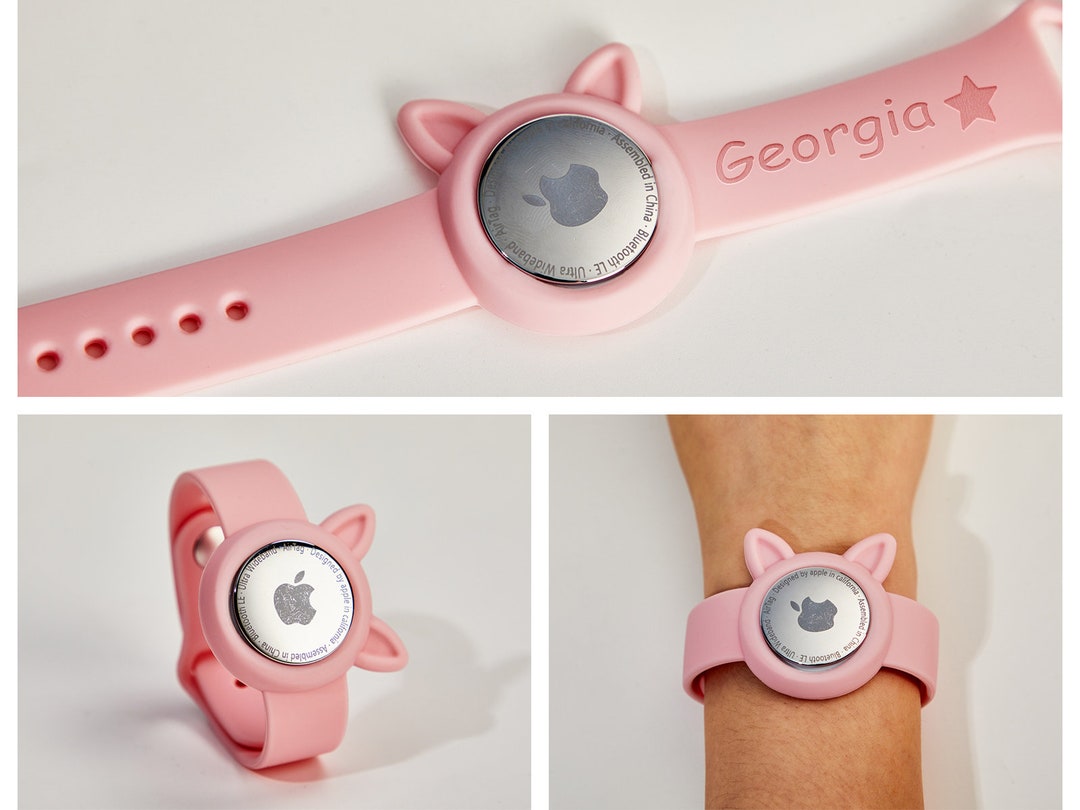 Custom Airtag Holder Children Airtag Bracelet Kids Airtag Etsy