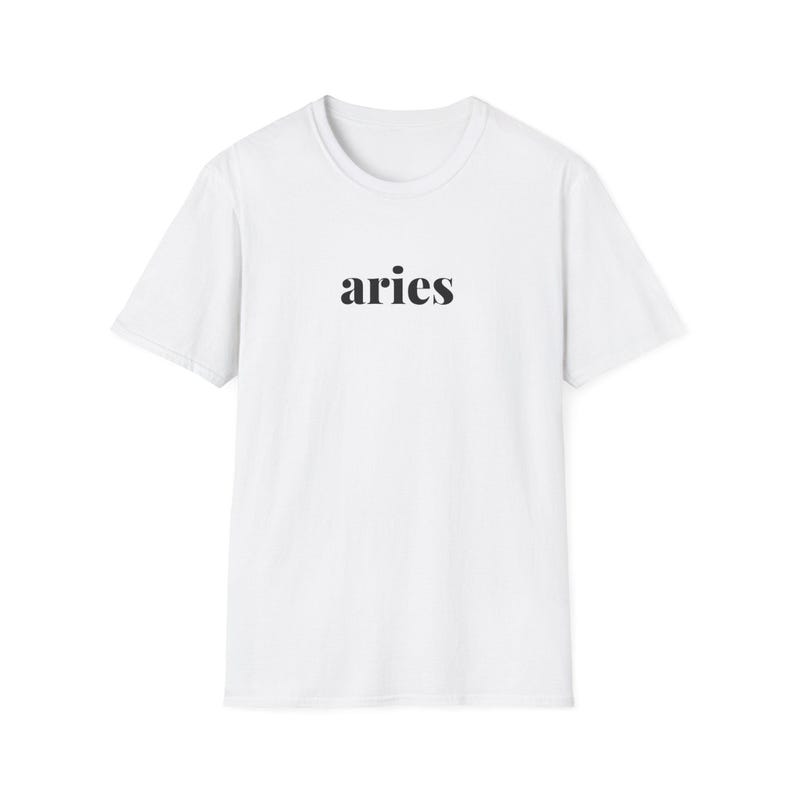 T-shirt Ram | T-shirt sterrenbeeld sterrenbeeld | Minimalistisch T-shirt Ram | Verjaardagscadeau ram afbeelding 16