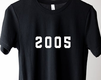 2005 Tシャツ | 21歳の誕生日プレゼント | レトロ2005トップス | 2005年生まれTシャツ | マイルストーンセレブレーションTシャツ