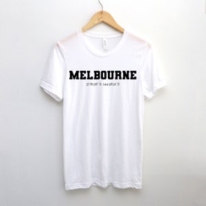 Melbourne T Shirt, Melbourne Australia, Australia Souvenir, Melbourne Australia, Melbourne Shirt, Melbourne T-Shirt, Melbourne Souvenir