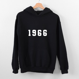 1966 Hoodie, 58.Geburtstag Hoodie, geboren in den 60ern, Vintage 1966 Top, geboren 1966 Hoodie, 1966 Shirt, 1966 Geburtstagsgeschenk, 1966, 58 Geburtstag